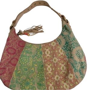 Multicolor Patterned Women's Bag